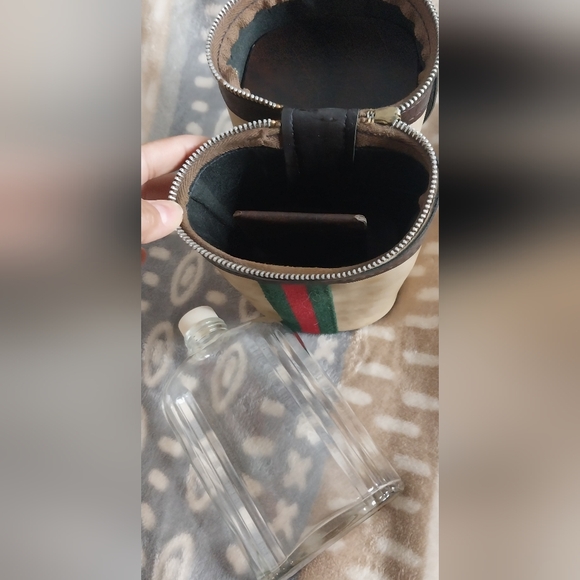 Vintage Gucci Leather Flask Holder - Picture 5 of 8